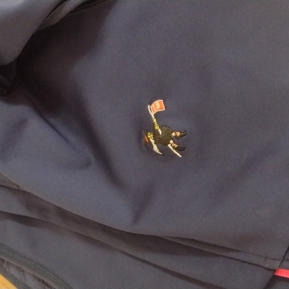 Ralph Lauren X Navy Full Zip Athletic Vest Size M Halloween Patch - Picture 11 of 13
